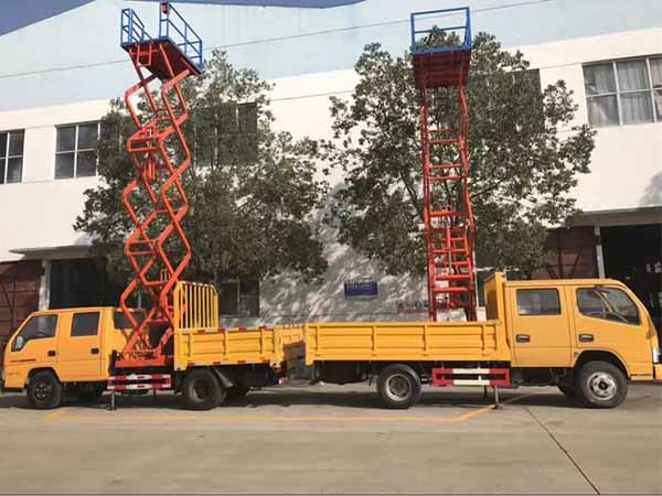 東風8-10米升降平臺車(藍牌)