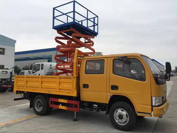 東風8-10米升降平臺車(藍牌)