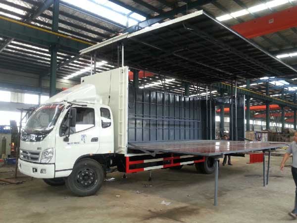 福田奧鈴流動舞臺車 三展36平米舞臺車