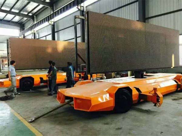 折疊式牽引移動廣告車