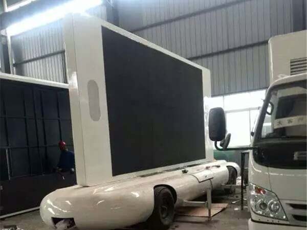 折疊式牽引移動廣告車