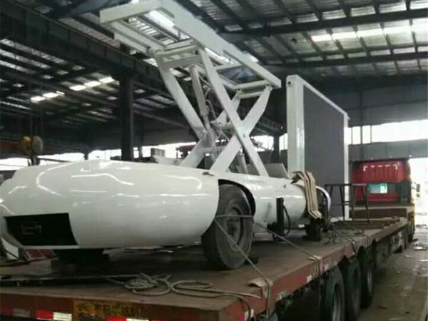 LED牽引式移動廣告車