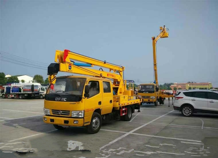 東風曲臂12-16米高空作業車(黃牌)