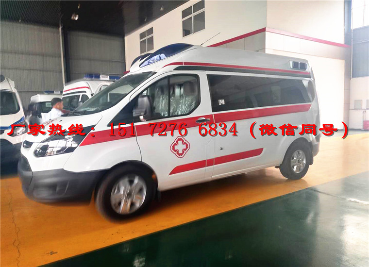 福特V362中軸中頂救護車(可帶負壓)
